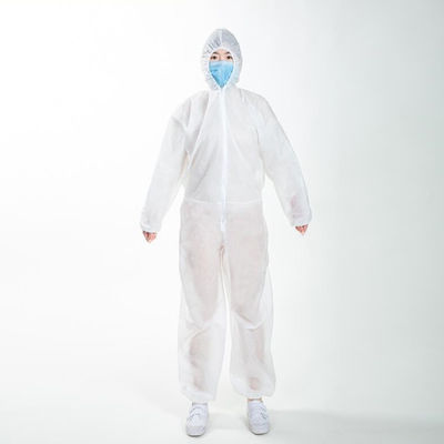 Do tamanho descartável branco do vestido do isolamento de ISO13485 SIGNO Qty universal 50 pelo caso
