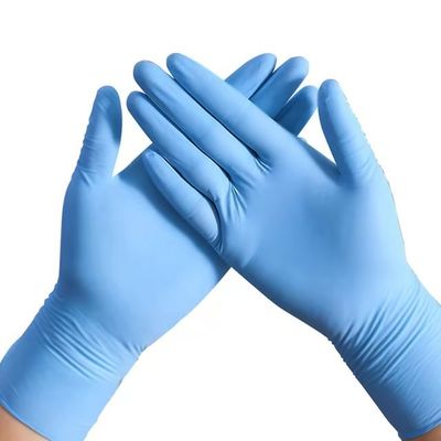 As luvas descartáveis médicas do nitrilo de ISO13485 ISO14001 Xl Xxl pulverizam livre