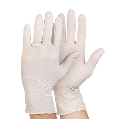 Do pó médico da proteção de Signo as luvas livres EN455 EN374 do látex certificaram