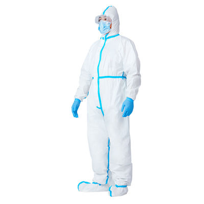 Combinação protetora descartável antiestática S-4XL