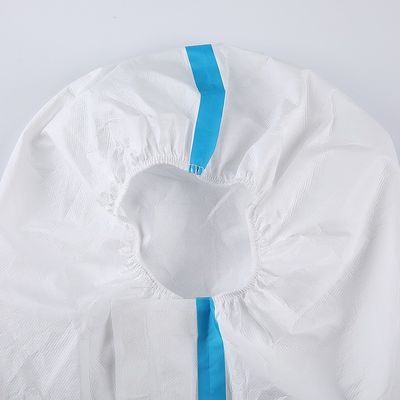 Combinações protetoras descartáveis químicas não tecidas M L XL 2XL 3XL 4XL do PPE