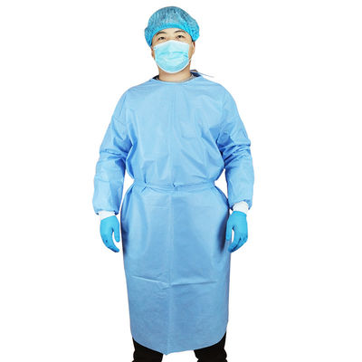 Vestido descartável reforçado M-XXL de Gown Patient Operation do cirurgião