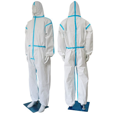 Roupa médica descartável do hospital da combinação de ISO9001 M/L/XL/XXL