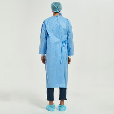 O isolamento antiestático de 4xl 5xl veste vestidos descartáveis da luva longa para doutores