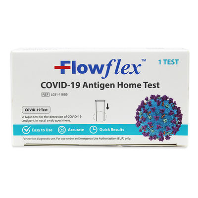 Certificação rápida da UE de Flowflex do iHealth do jogo do teste do antígeno diagnóstico rápido do PCR do antígeno