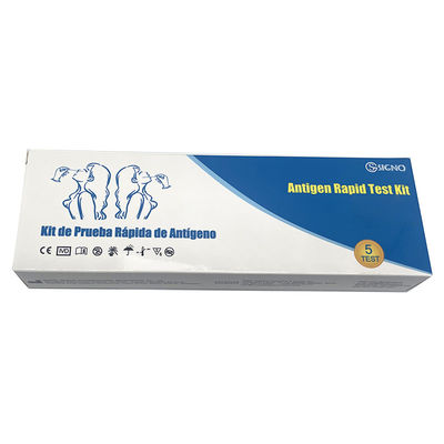 Do teste rápido de Kit Saliva Swab Home Self do teste dos Sars Cov 2 do antígeno método coloidal do ouro