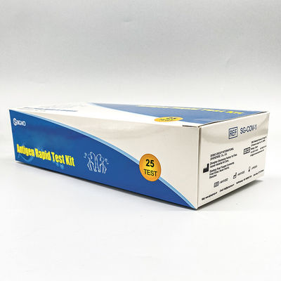 Teste rápido Kit Nasal Swab dos Sars Cov 2 do antígeno da casa/CE FDA cotonete da garganta