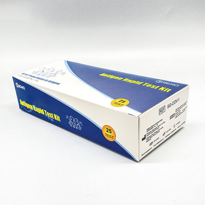 Teste rápido Kit Nasal Swab dos Sars Cov 2 do antígeno da casa/CE FDA cotonete da garganta