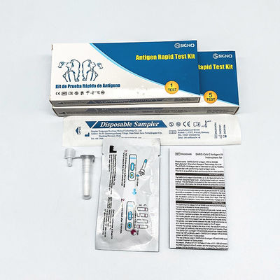 Precisão descartável de Kit Chemical Assay Method 99% do antígeno do teste do cotonete