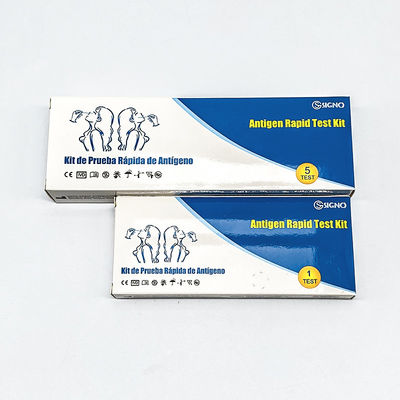 Teste nasal Kit High Accuracy do cotonete do antígeno do IVD para crianças adultas