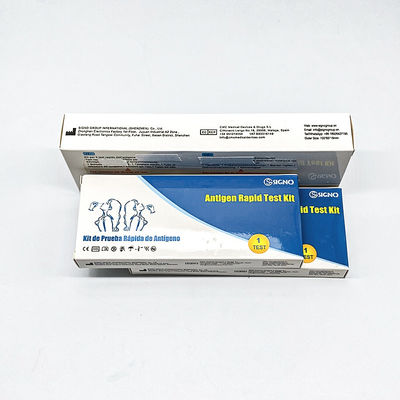 Teste nasal Kit High Accuracy do cotonete do antígeno do IVD para crianças adultas