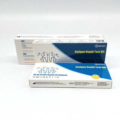 Teste diagnóstico do PCR de Kit One Step Sets For do teste do cotonete do antígeno da saliva