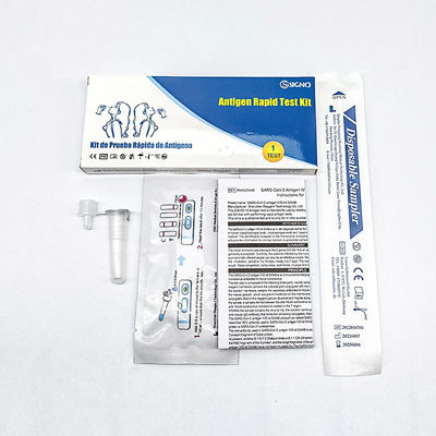 Teste diagnóstico do PCR de Kit One Step Sets For do teste do cotonete do antígeno da saliva