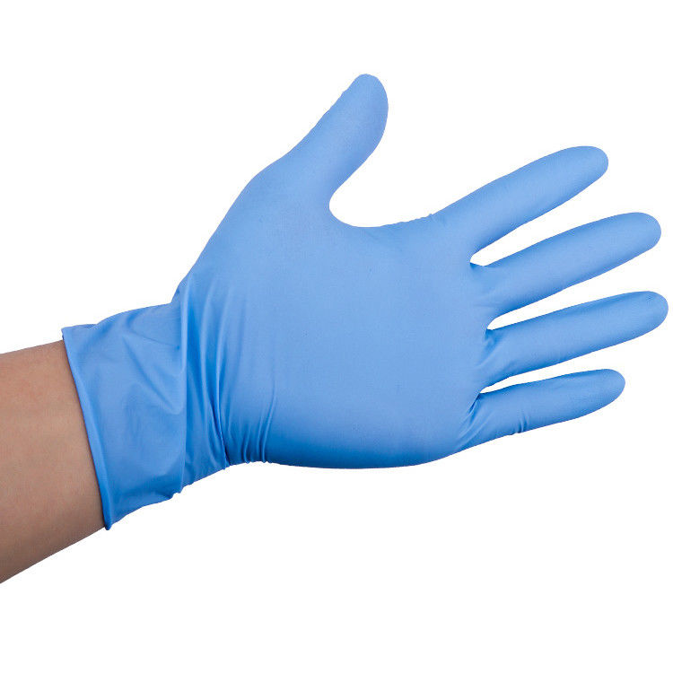 Signo 8 luvas do nitrilo da resistência En374 de Mil Nitrile Mechanics Gloves Tensile