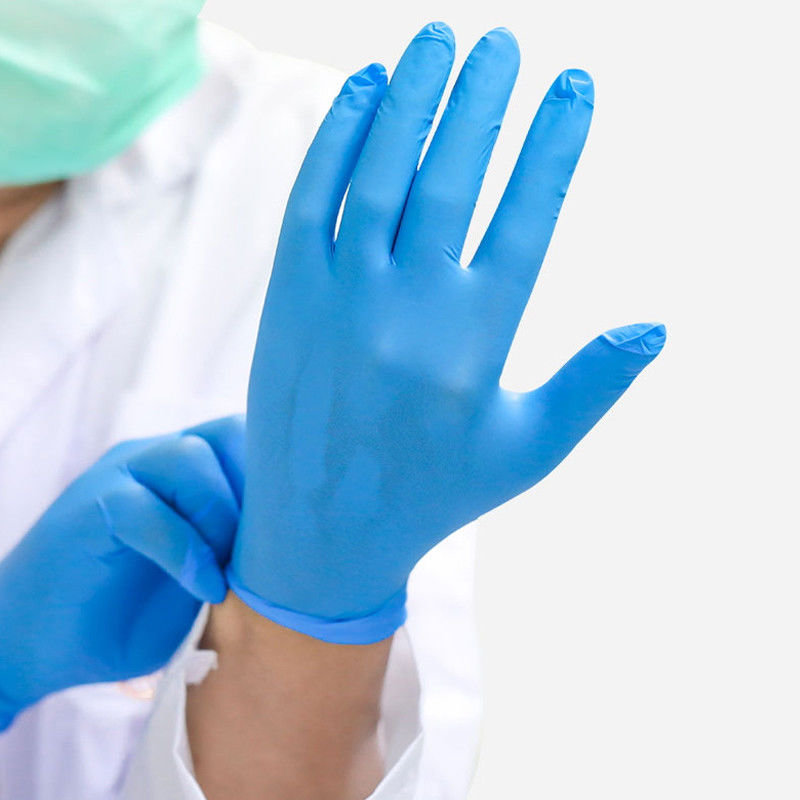 As luvas médicas descartáveis do nitrilo de Signo pulverizam livre o comprimento de 240MM