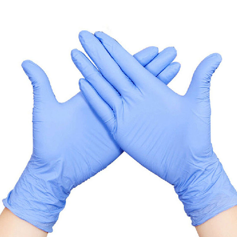 Resistência ácida das luvas da mistura do nitrilo do vinil da proteção da mão de SIGNO