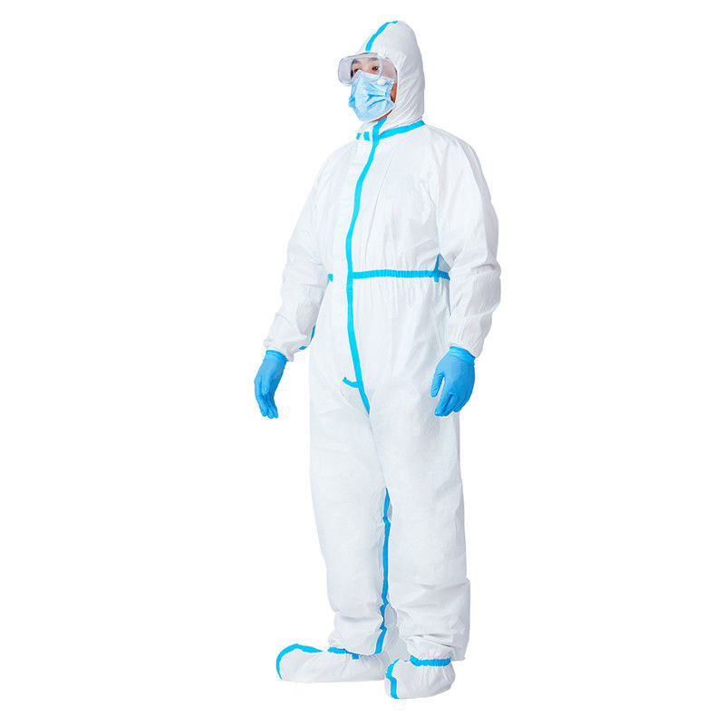 Combinação protetora descartável antiestática S-4XL