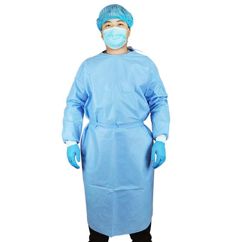 Vestido descartável reforçado M-XXL de Gown Patient Operation do cirurgião