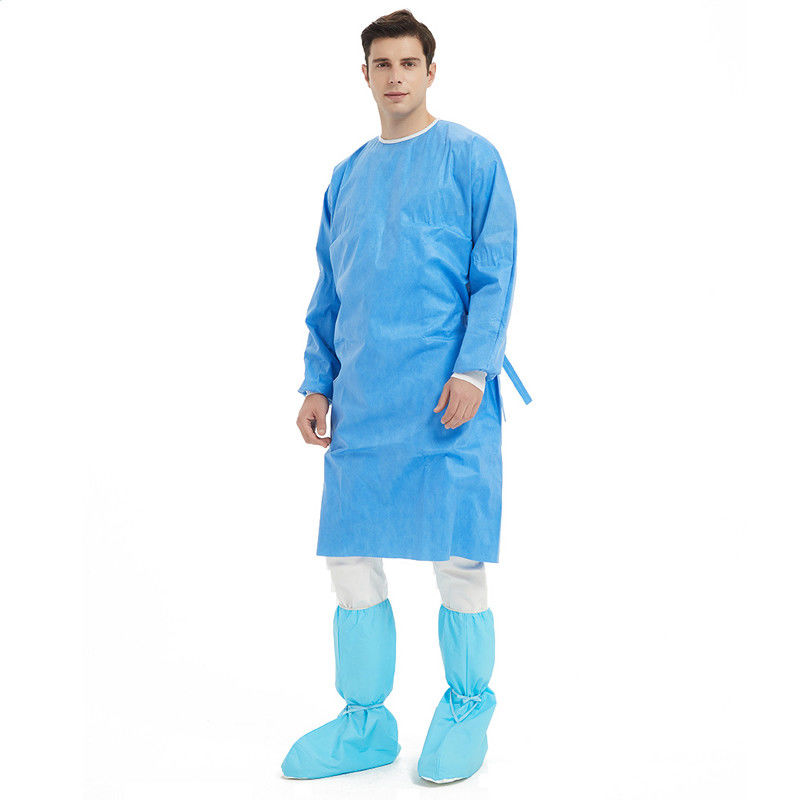 Vestido cirúrgico estéril de Smms da proteção da segurança ISO13485 para médico