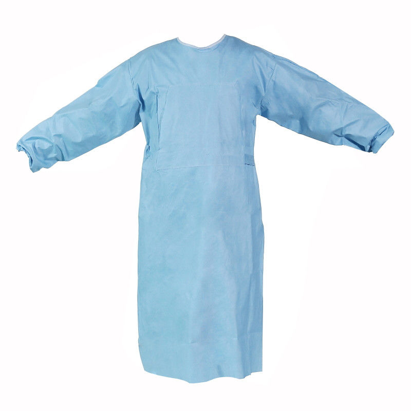 Roupa médica estéril da proteção do vestido cirúrgico dos anti vírus EN1186 tecida não