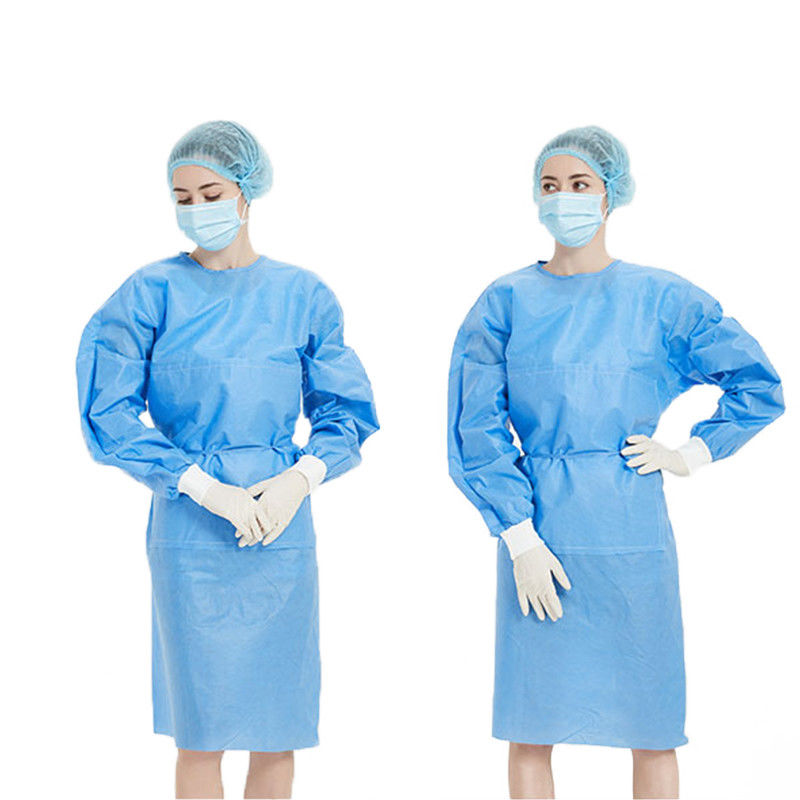 Vestido cirúrgico paciente do vestido da cirurgia da resistência de água EN1186/s XXL