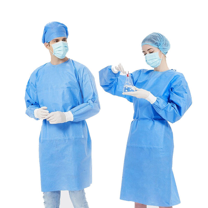 O vestido cirúrgico estéril personalizado do tamanho impede as bactérias para o hospital
