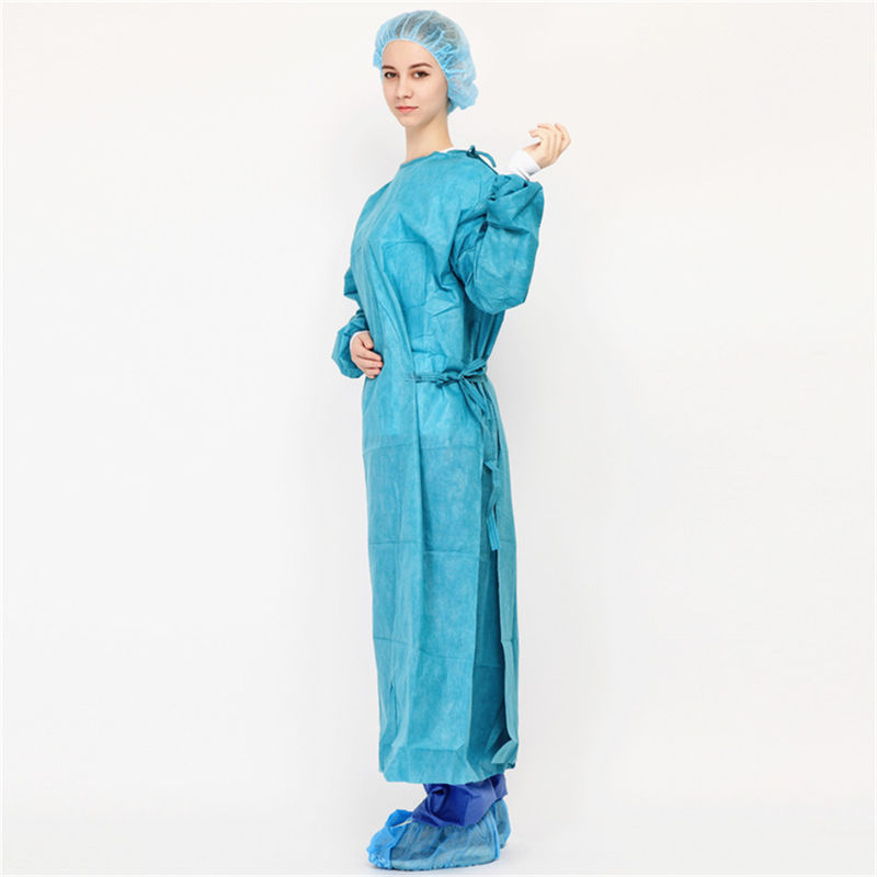 Os vestidos descartáveis duráveis da cirurgia de S-2XL cirúrgicos esfregam o vestido para salas de operações