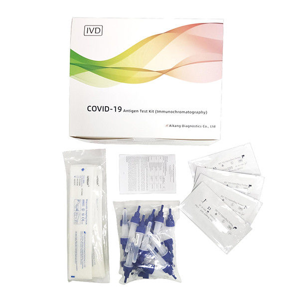 25pcs cancelam a saliva 19 orofaríngea Nasopharyngeal nasal de teste rápida