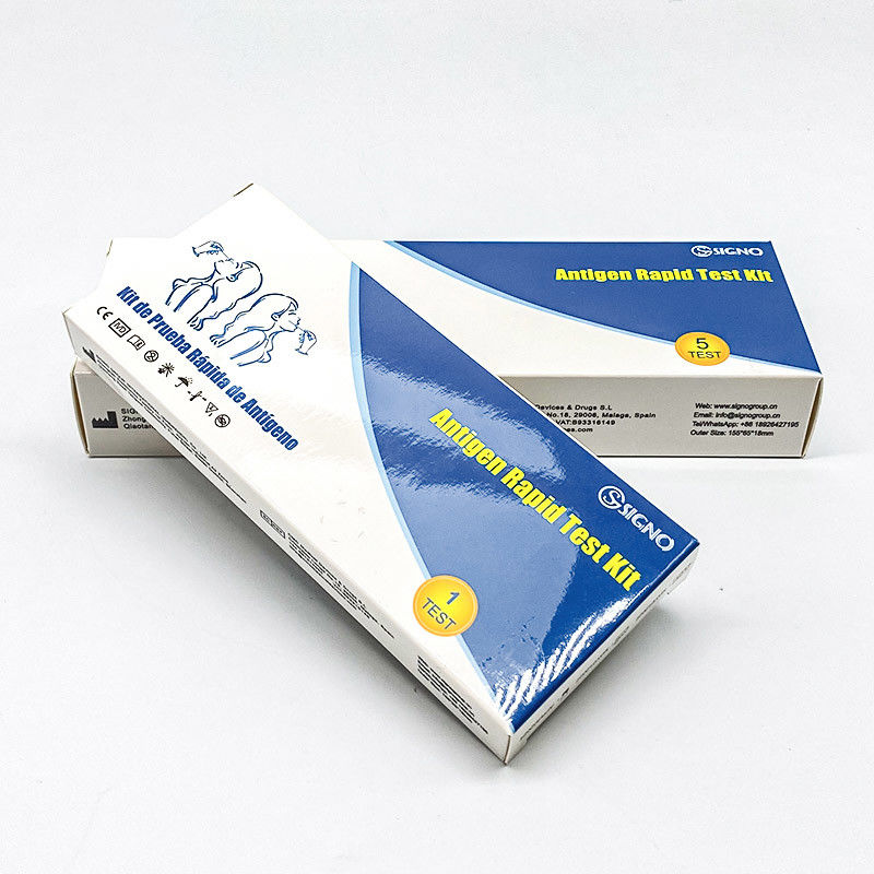 Precisão descartável de Kit Chemical Assay Method 99% do antígeno do teste do cotonete
