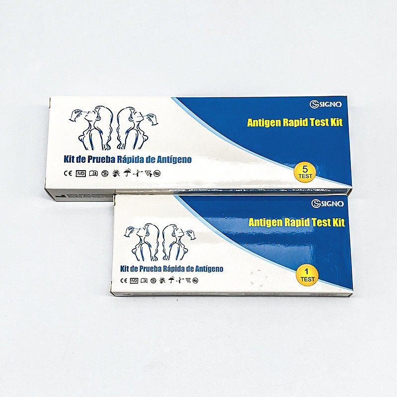 Teste nasal Kit High Accuracy do cotonete do antígeno do IVD para crianças adultas