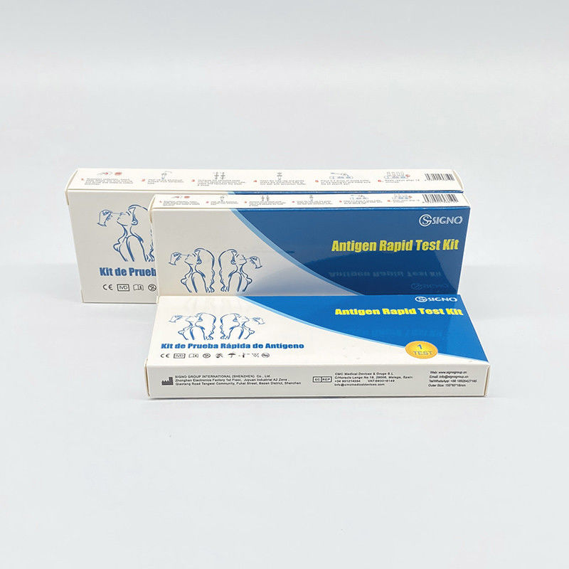 Teste diagnóstico do PCR de Kit One Step Sets For do teste do cotonete do antígeno da saliva